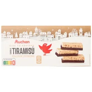 PRODUCTO ALCAMPO Turrón de tiramisú 200 g,