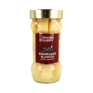 SEÑORÍO DE SARRIÁ Espárragos blancos extra gruesos 5 a 7 piezas 325 g.