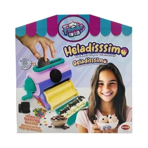 Heladisssimo, juego creativo para hacer helados y toppings, Foodie Fan Club BIZAK