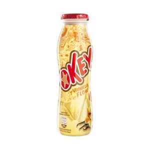 OKEY Mini Batido de vainilla 188 ml.