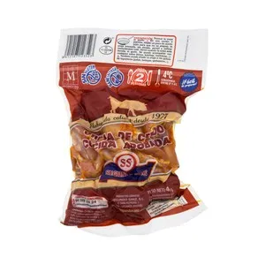 Oreja de cerdo cocida y adobada, elaborada sin gluten y sin lactosa SEGUNDO SANZ 450 g.