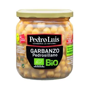 PEDRO LUIS Garbanzo Pedrosillano ecológico bote 250 g.