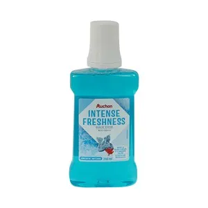 PRODUCTO ALCAMPO Enjuague bucal de uso diario, sabor menta 250 ml.