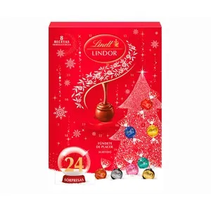 LINDT Calendario adviento lindor surtido 312 g.
