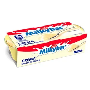 MILKYBAR Crema de chocolate blanco MILKYBAR de Nestlé 2 x 70 g.