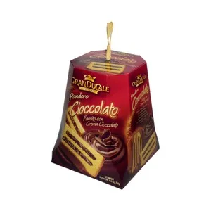 GRAN DUCALE Pandoro con crema de chocolate en el interior 750 g.