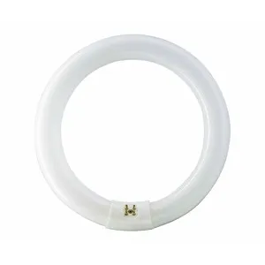 Tubo fluorescente circular G10, 32W, 30cm, luz neutra, PHILIPS.