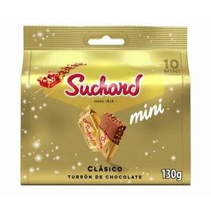 SUCHARD Turrón crujiente mini 130 g.
