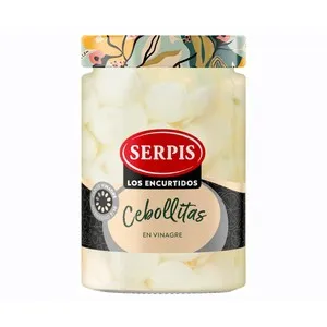 SERPIS Cebollitas en vinagre 180 g.