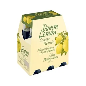 DAMM Cerveza con limón 6 uds x 25 cl.