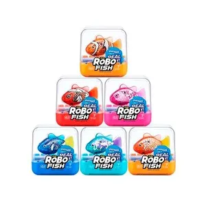 Figura de pez Robofish 7x7x7cm, modelos surtidos, ZURU.