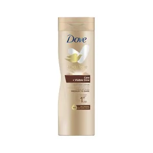 DOVE Loción autobronceadora para pieles oscuras 400 ml.