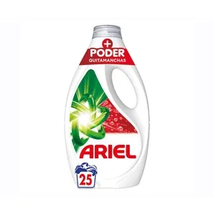 ARIEL Detergente líquido extra poder quitamanchas 25 DS.