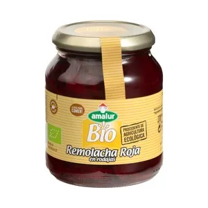 AMALUR Remolacha Roja Rodajas ecológico ALMALUR 230 g.