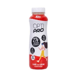 RIO Bebida de café con leche ultrafiltrada, sin lactosa, sin azucar ni grasas y con un alto contenido en proteínas naturales pro 330 ml.