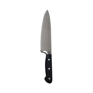 Cuchillo de Chef con hoja de acero inoxidable de 20cm. y mango forjado, ACTUEL.