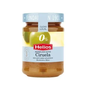 HELIOS Mermelada de ciruela, sin azúcar añadido HELIOS DIET 280 g.