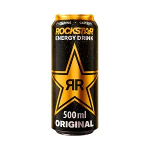 ROCKSTAR Bebida energética original lata de 50 cl.