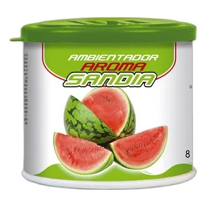 Ambientador en lata fragancia a cereza 90gr, ROLMOVIL.