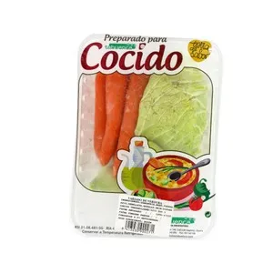 Preparado para cocido bandeja de 800 g.