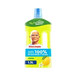 DON LIMPIO Limpiahogar con olor a limón DON LIMPIO 1,3 L.