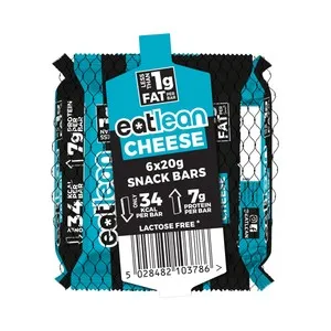 EATLEAN Queso proteico snack 6 x20 g.