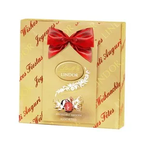 LINDT Lindor surtido de bombones en caja de regalo 137 g.