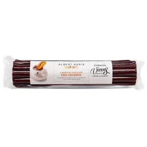 VICENS Turrón de chocolate con churros 250 g.
