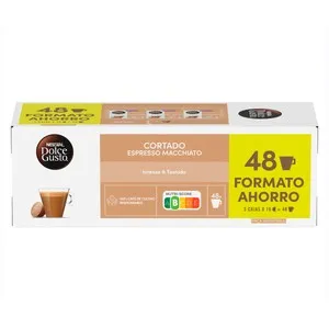 DOLCE GUSTO Café en cápsulas cortado I6, 48 uds.