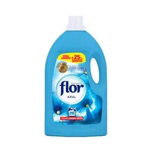FLOR Suavizante concentrado azul FLOR 172 lavados, 3,87 L.