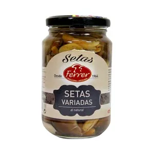 FERRER Setas variadas al natural frasco de 200 g.