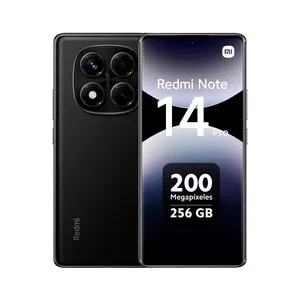 Smartphone XIAOMI Redmi Note 14 Pro, 256GB color negro medianoche, pantalla 16,94cm (6,67").