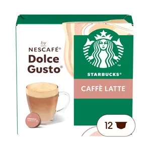 STARBUCKS Café en cápsulas Caffé Latte 12 uds.