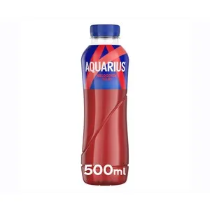AQUARIUS Bebida isotónica de melocotón rojo 500 ml.
