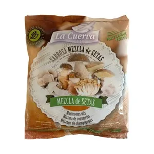 LA CUERVA Sabrosa mezcla de setas, 100% naturales, sin conservantes ni colorantes LA CUERVA 300 g (P.N.)