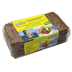 MESTEMACHER Pan integral de cereales con cereales 500 g.