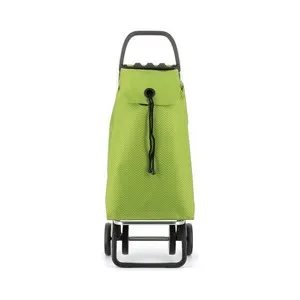Carro para la compra plegable modelo I-MAXL color verde ROLSER.