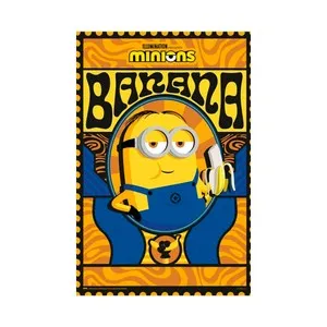 Póster minions banana