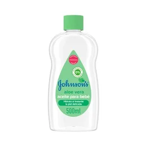 JOHNSON"S Aceite hidratante y nutritivo, al instante, con aloe vera JOHNSON´S 500 ml.