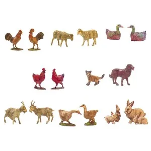Figuras Animales Patina para portar de Belén modelos surtidos, OLIVER ART