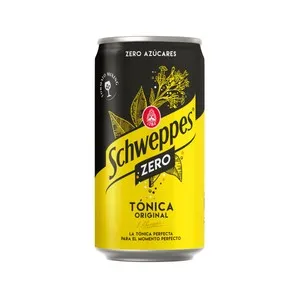 SCHWEPPES ZERO Tónica clásica lata de 25 cl.