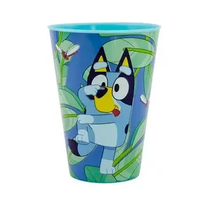 Vaso infantil de plastico de Bluey de 430ml, STOR