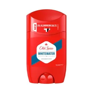 OLD SPICE Desodorante en stick para hombre, sin sales de aluminio OLD SPICE Whitewater 50 ml.