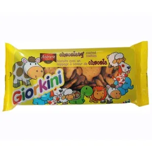GIORKINI Galletas de chocolate con forma de animalitos 105 g