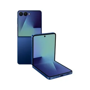 Smartphone Samsung Galaxy Z FLIP7 5G 6,9" 512GB + 12GB RAM color azul intenso.