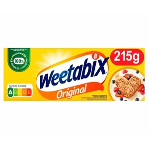 WEETABIX Cereales de fibra 215 g.