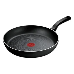 Sartén de aluminio de 30 cm apta para vitrocerámicas, TEFAL.