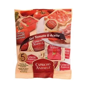 CAPRICHO ANDALUZ Set aderezo platos monodosis 15 ud.