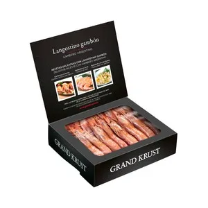 GRAND KRUST Gambones crudos 14 / 21 sabor salvaje, ideales para plancha o gril GRAND KRUST 700 g.