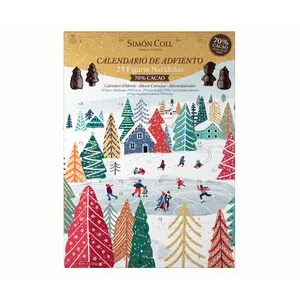 SIMON Calendario adviento figuras navideñas 3d 70 % simon coll 216 G